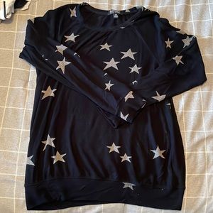 Stretchy star sweater